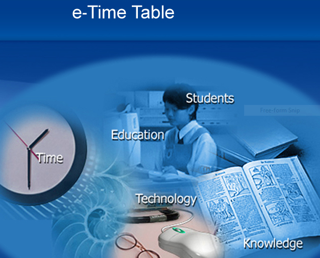 Institute time table Manager